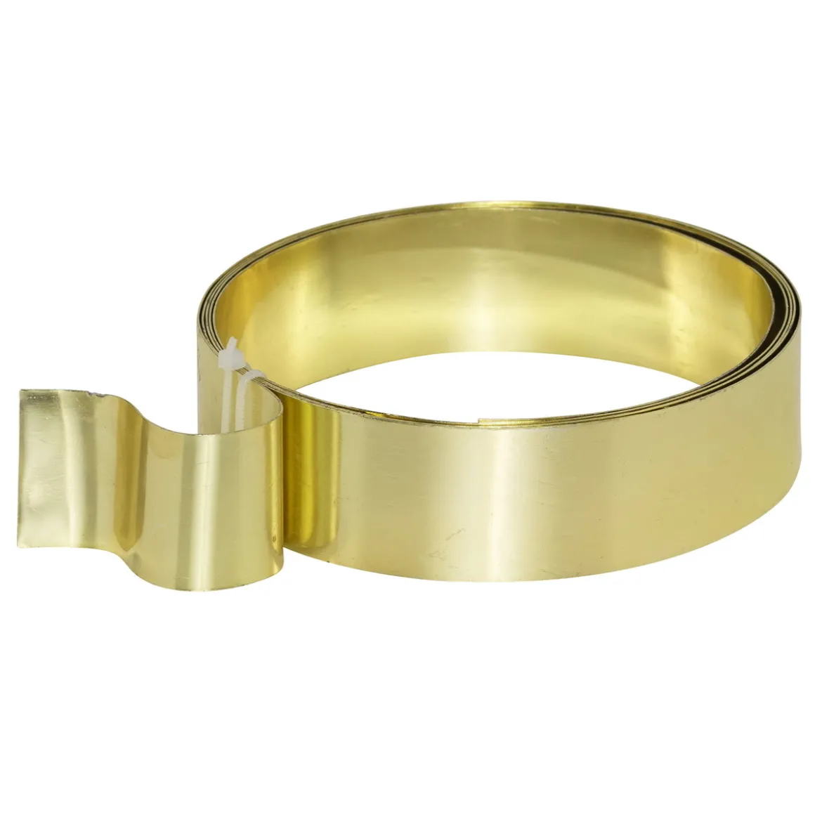 Aluminiumbånd gullfarget, lengde 2 meter, bredde 30 mm