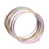 Aluminiumtråd flerfarget / skiftende, lengde 3 meter, Ø2,5 mm