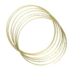 Aluminiumtråd messingfarget, lengde 3 meter, Ø2,5 mm