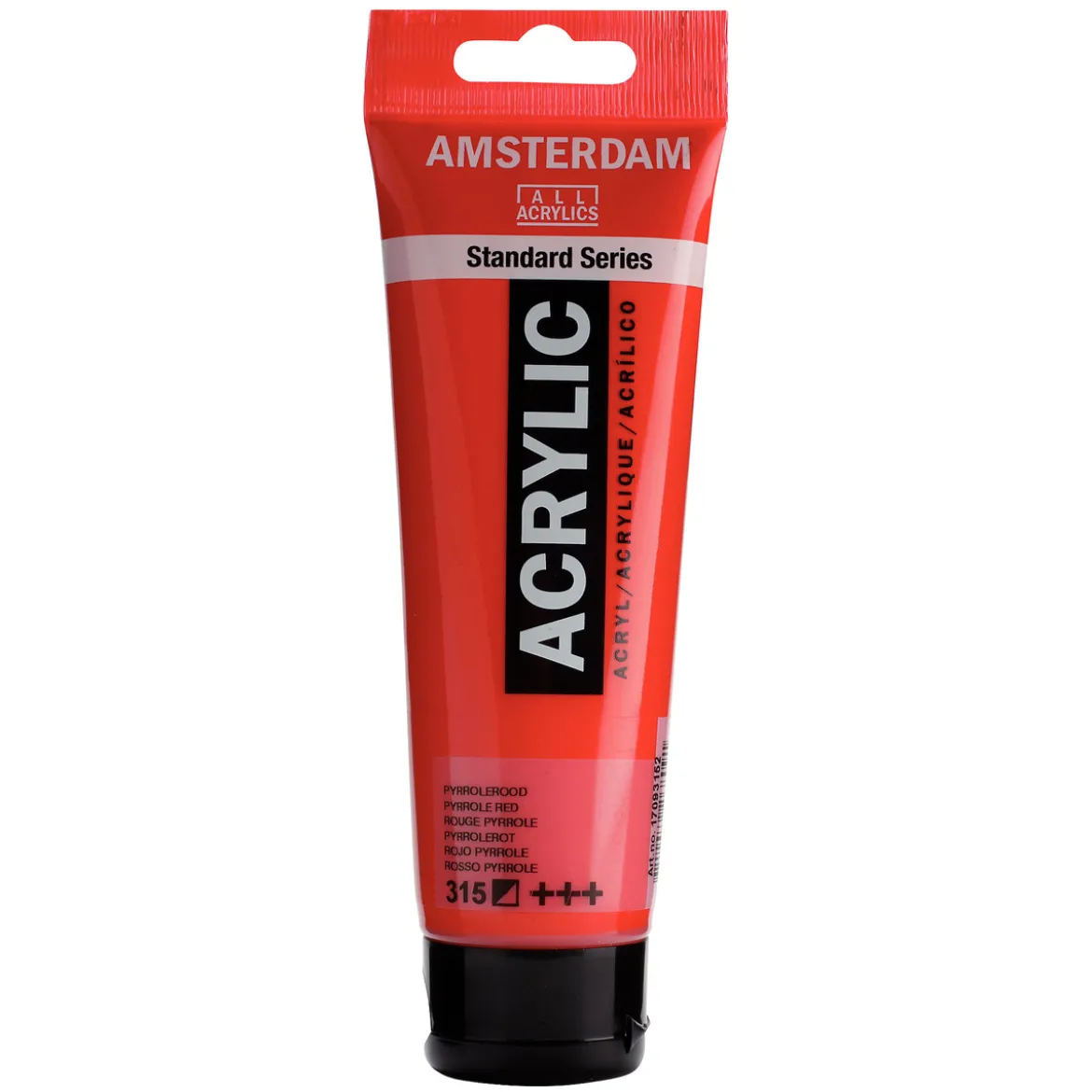 Amsterdam Acrylic akrylmaling 120 ml Pyrrole Red 315