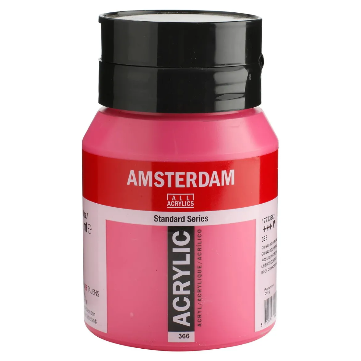 Amsterdam Acrylic akrylmaling 500 ml Quinacridone Rose 366