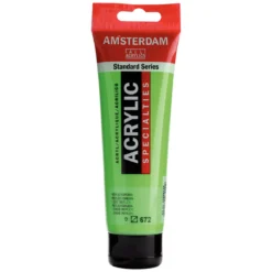Amsterdam Acrylic akrylmaling 120 ml Reflex Green 672 UV, UV-färg