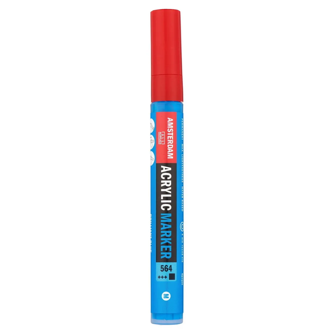 Amsterdam akryltusj 4 mm Brilliant Blue - 564
