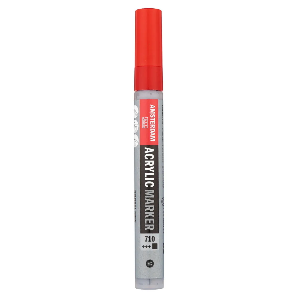 Amsterdam akryltusj 4 mm Neutral Grey - 710