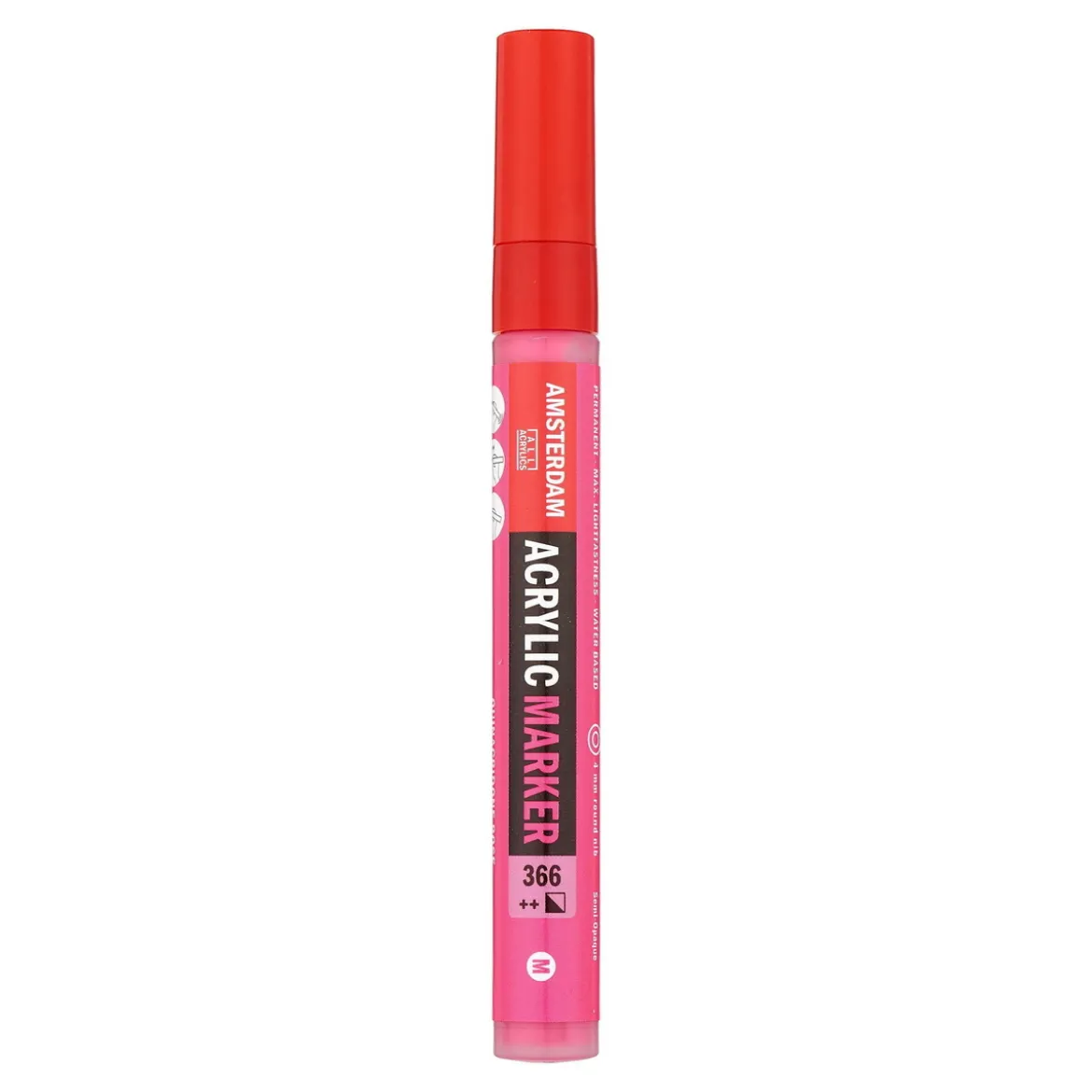 Amsterdam akryltusj 4 mm Quinacridone Rose - 366