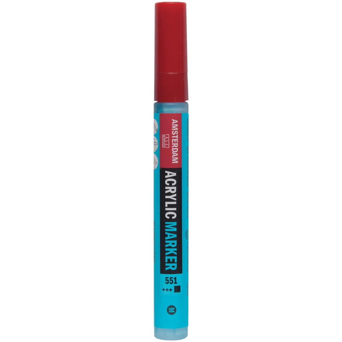 Amsterdam akryltusj 4 mm Sky Blue Light - 551
