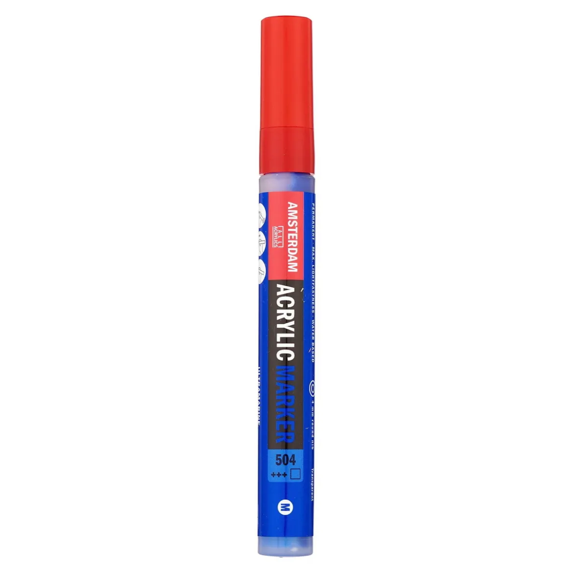 Amsterdam akryltusj 4 mm Ultramarine - 504
