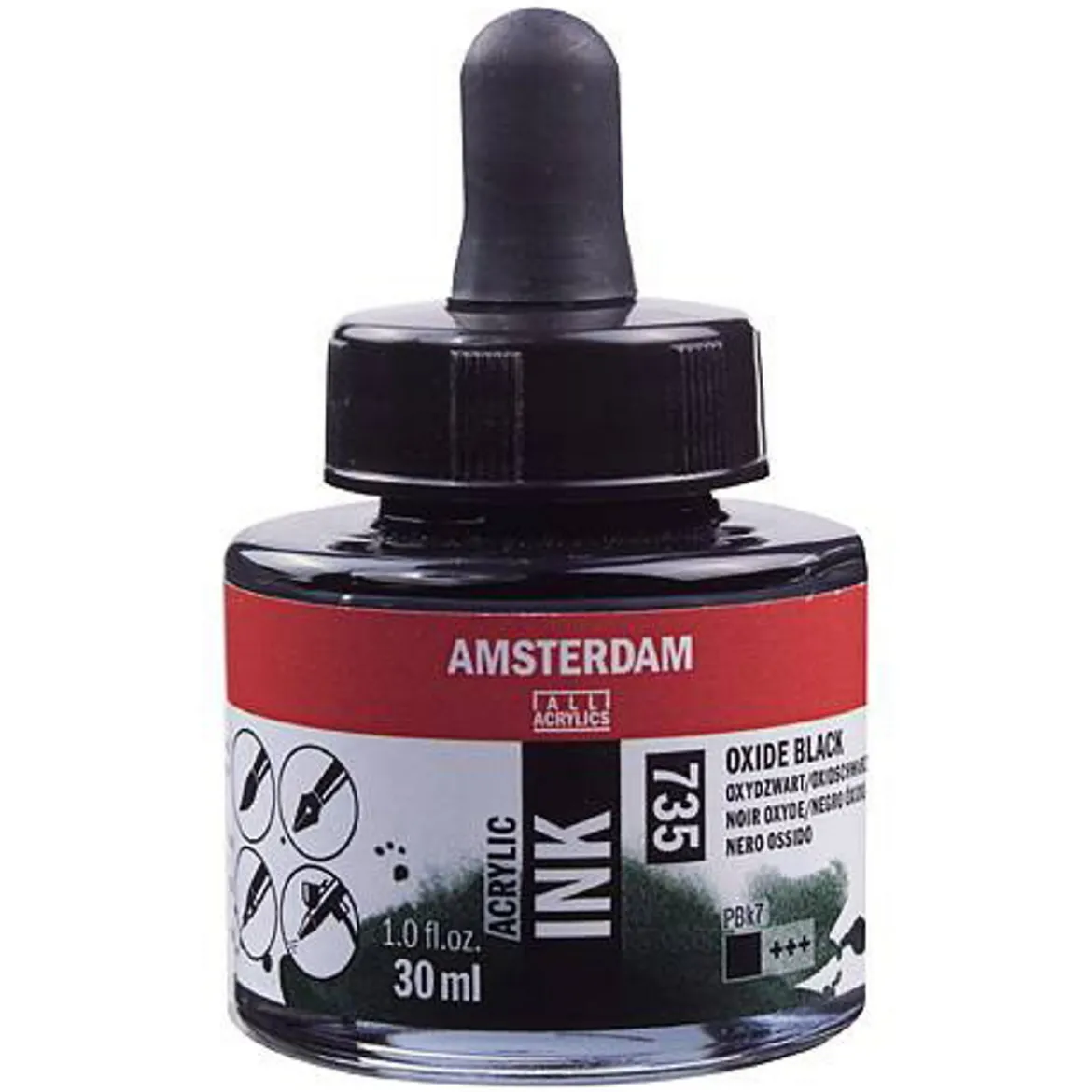 Amsterdam Ink Oxide Black 30 m