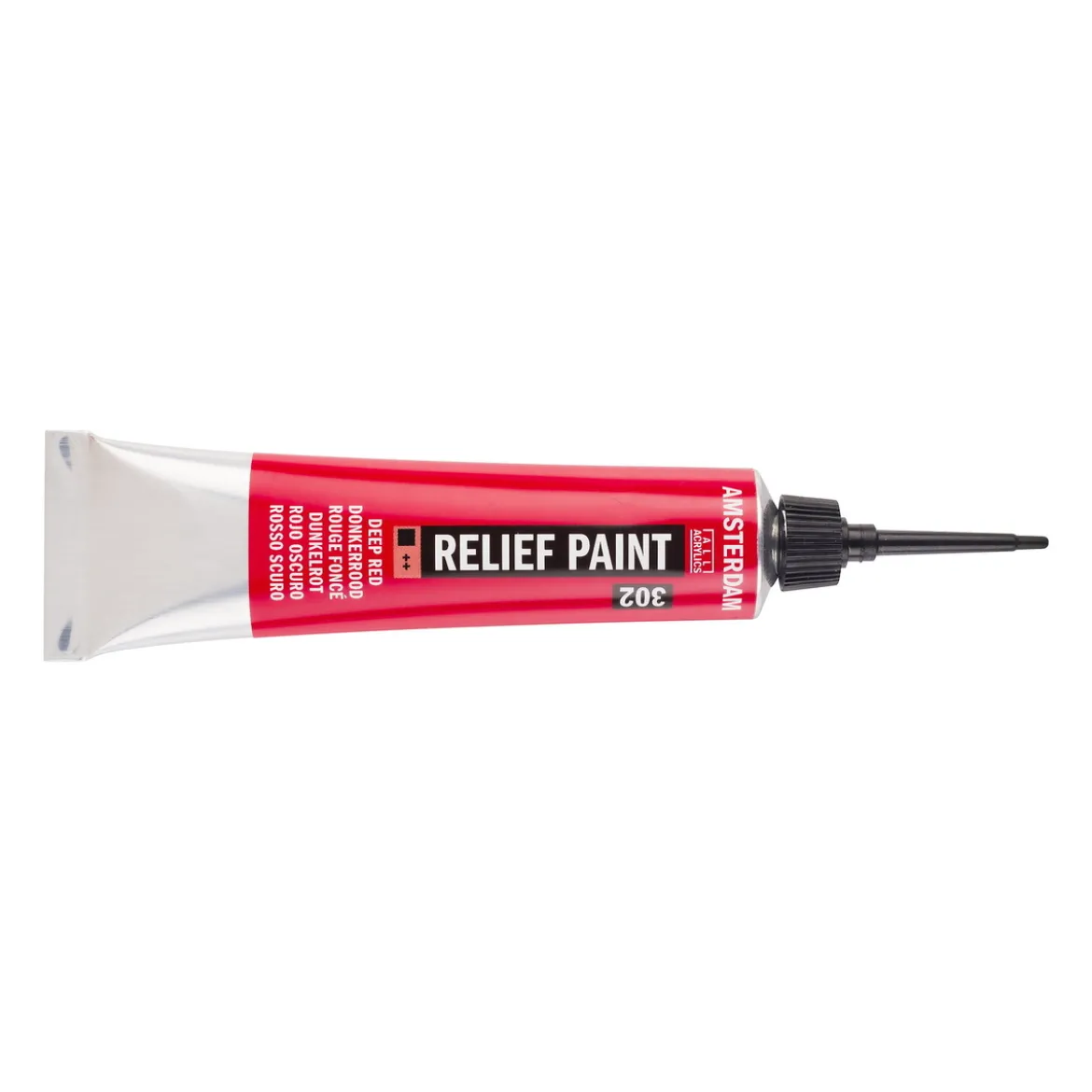 Amsterdam Relief Paint 20 ml - Deep red (302)