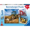 Barnepuslespill 3x49 Digger at