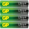Batteri GP 1,5 V AAA 4 stk.