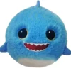 Beanie Bouncers Fins Shark – den snille og spretne haien Fins! Ø7,5 cm