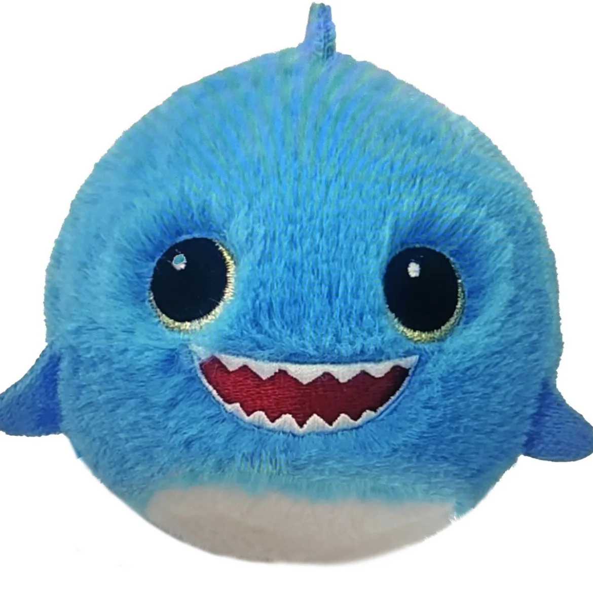 Beanie Bouncers Fins Shark – den snille og spretne haien Fins! Ø7,5 cm