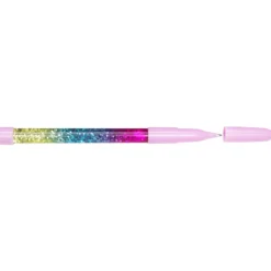Blekkpenn glittertornado – en penn fylt med nydelig glitter!