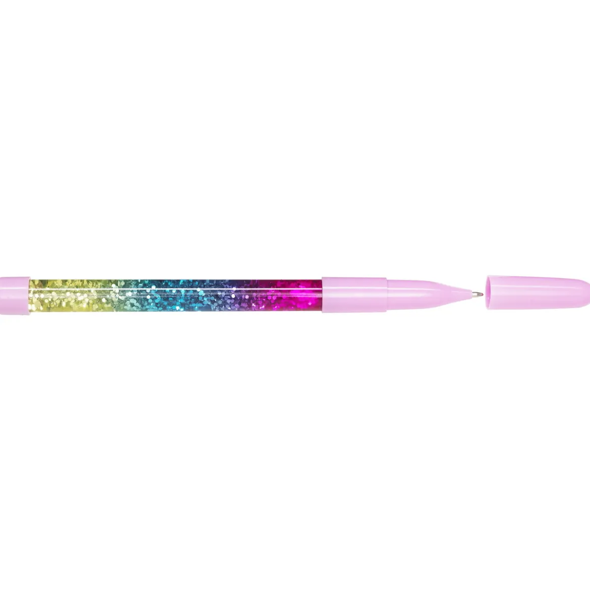 Blekkpenn glittertornado – en penn fylt med nydelig glitter!