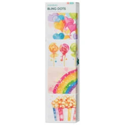 Bling Dots Cute Art, diamond painting for barn fra 8 år, 4 søte motiver å perle!