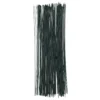 Blomsterpinner / blomstertråd – 120 grønne pinner à 20 cm, Ø 0,8 mm