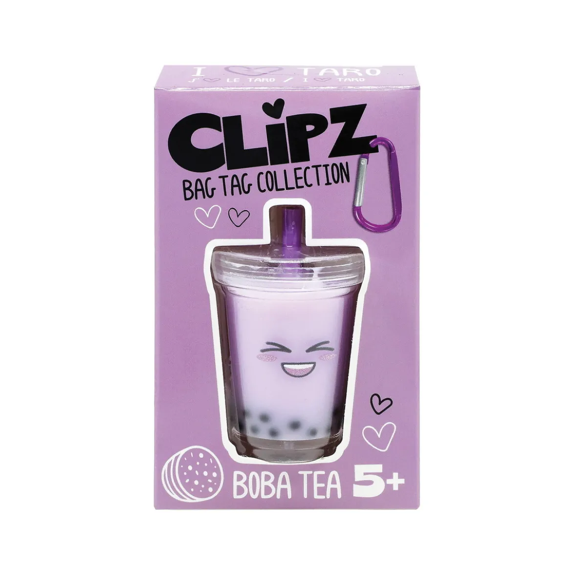 Boba Tea boblete nøkkelring – pris per stykk, selges assortert på nett