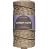 Bomullssnor 3 mm / 100 m beige