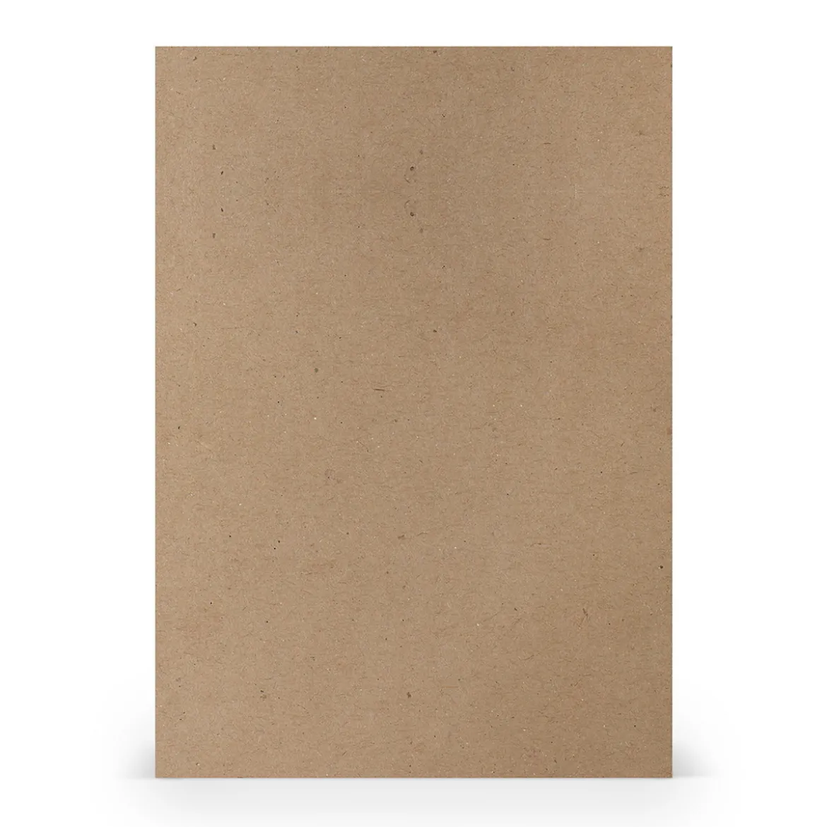 Brevpapir 10 stk. A4 100 g kraft/naturfarget