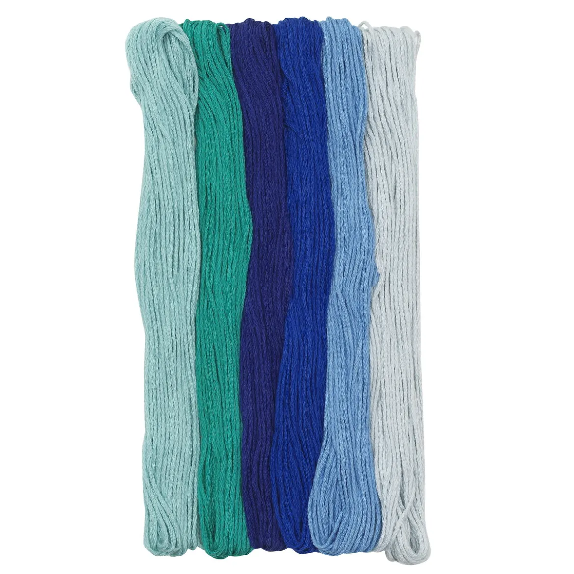 Brodergarn Blått 6 stk/8 m