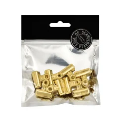 Bulldogklemmer gull 25 mm 8 stk.