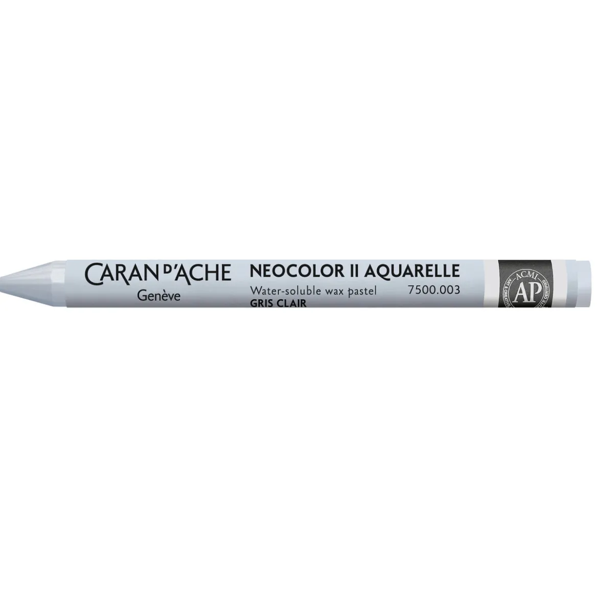 Caran d'Ache akvarellkritt Neocolor II 003 Light Grey