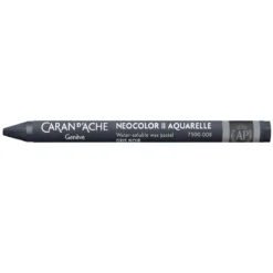 Caran d'Ache akvarellkritt Neocolor II 008 Greyish Black