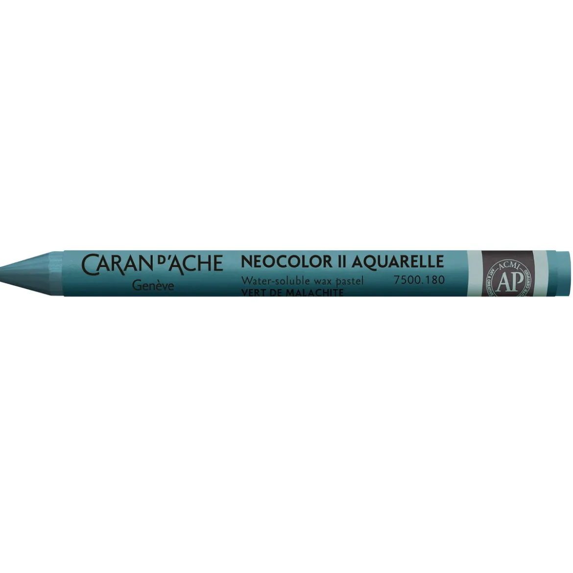 Caran d'Ache akvarellkritt Neocolor II 190 Greenish Blue