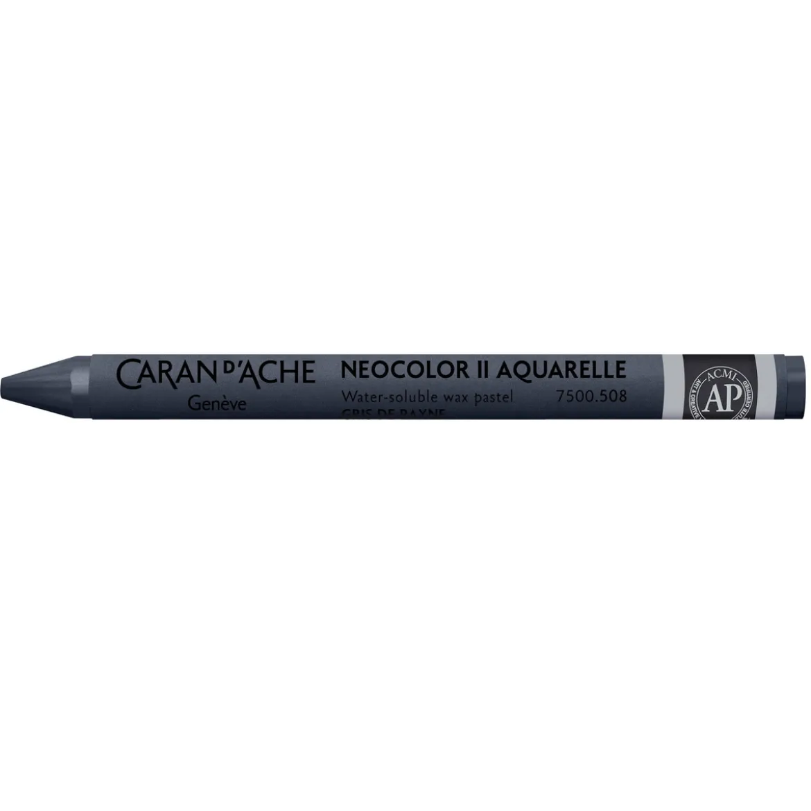 Caran d'Ache akvarellkritt Neocolor II 508 Payne's Gray