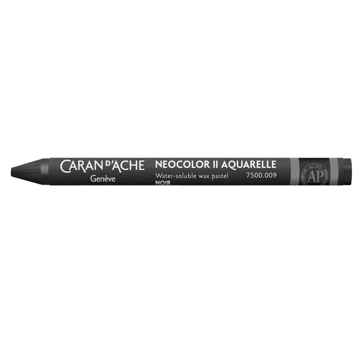 Caran d'Ache akvarellkritt Neocolor II 009 Black