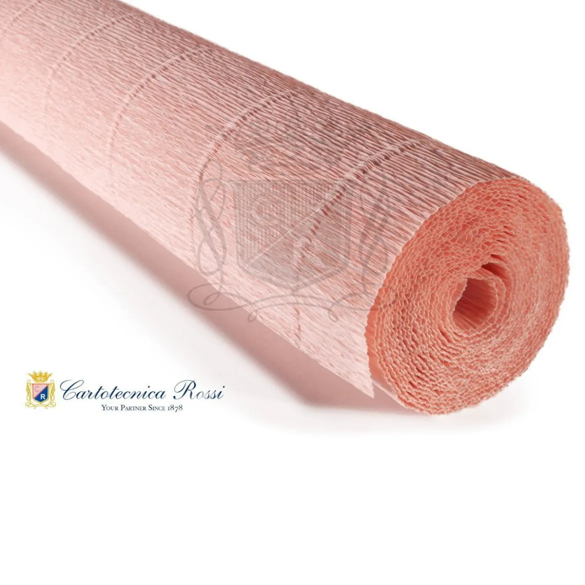 Cartotecnica Rossi kreppapir 17A2 – fuchsia, 180 g rull (144 g/m²) à 50×250 cm