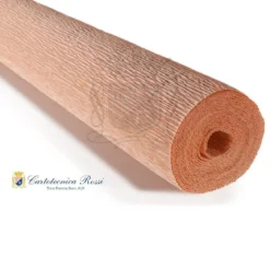 Cartotecnica Rossi kreppapir 17A4 – beige, 180 g rull (144 g/m²) à 50×250 cm