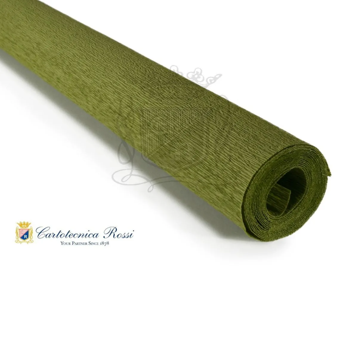 Cartotecnica Rossi kreppapir 355 – beige, 90 g rull (120 g/m²) à 50×150 cm