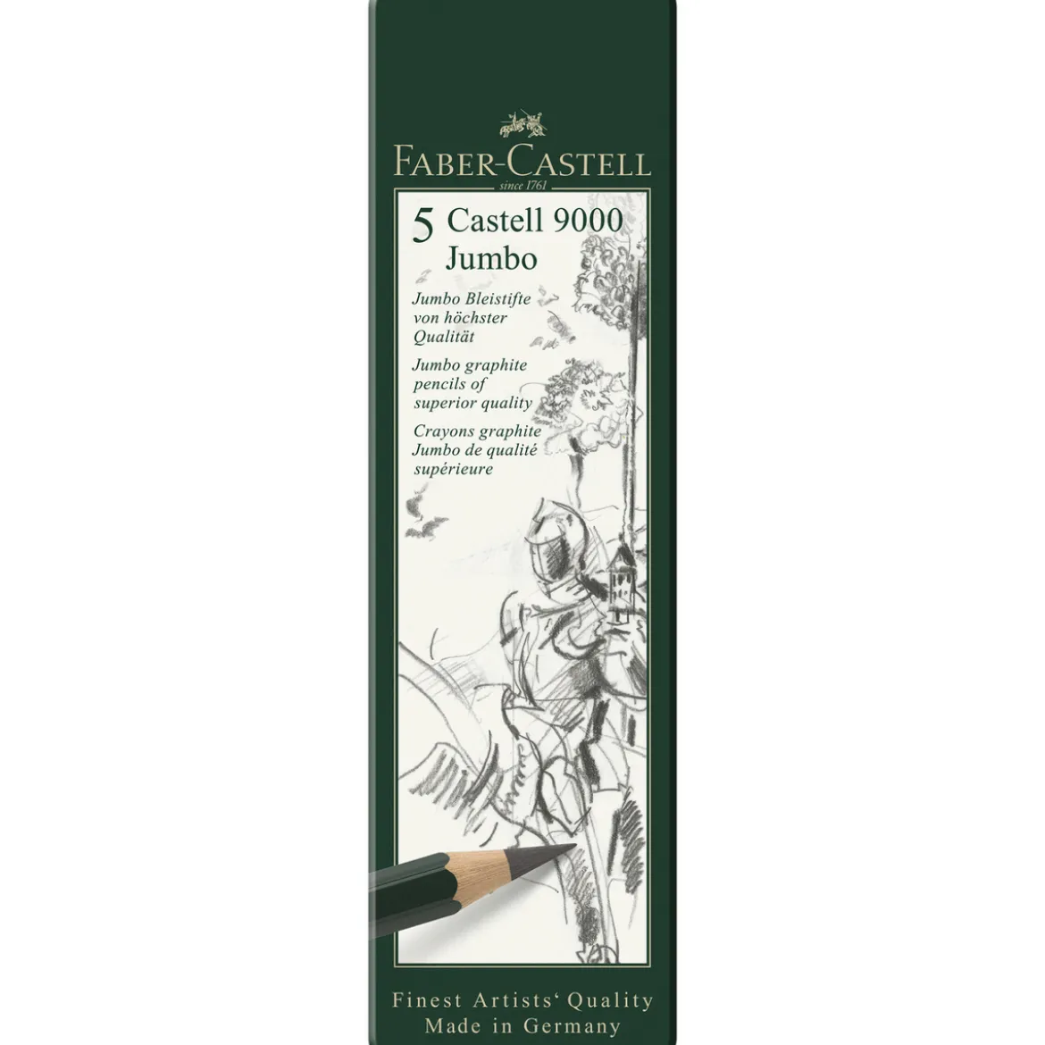 Castell 9000 Jumbo sett 5pk