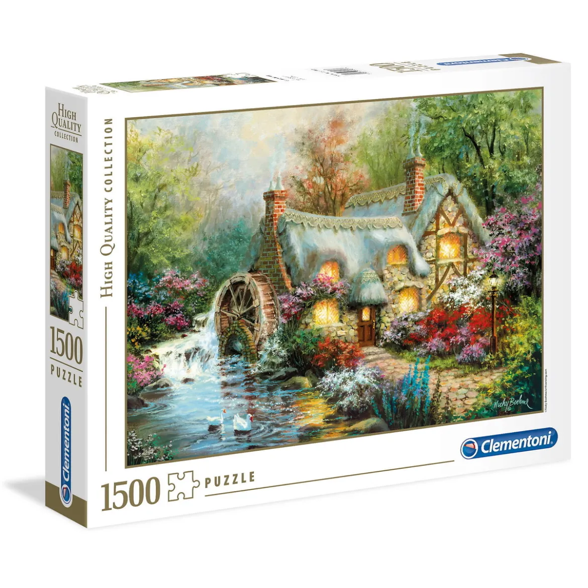 Clementoni High Quality Collection Country Retreat puslespill 1500 – 84,3×59,2 cm