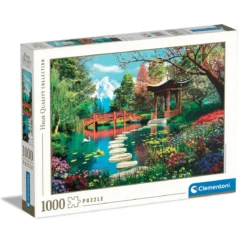 Clementoni High Quality Collection Fuji Garden puslespill 1000 – 69×50 cm