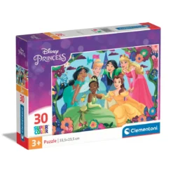Clementoni puslespill – Disney Princess 30 biter, 33,5×23,5 cm