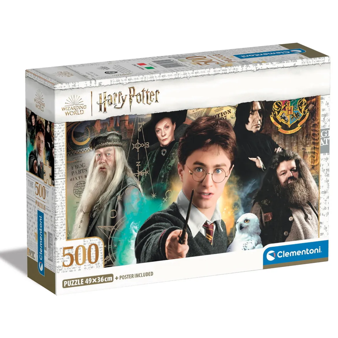 Clementoni puslespill Harry Potter, 500 biter, 49×36 cm