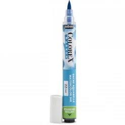 Colorex Marker Cyan – marker med akvarellblekk og penselspiss