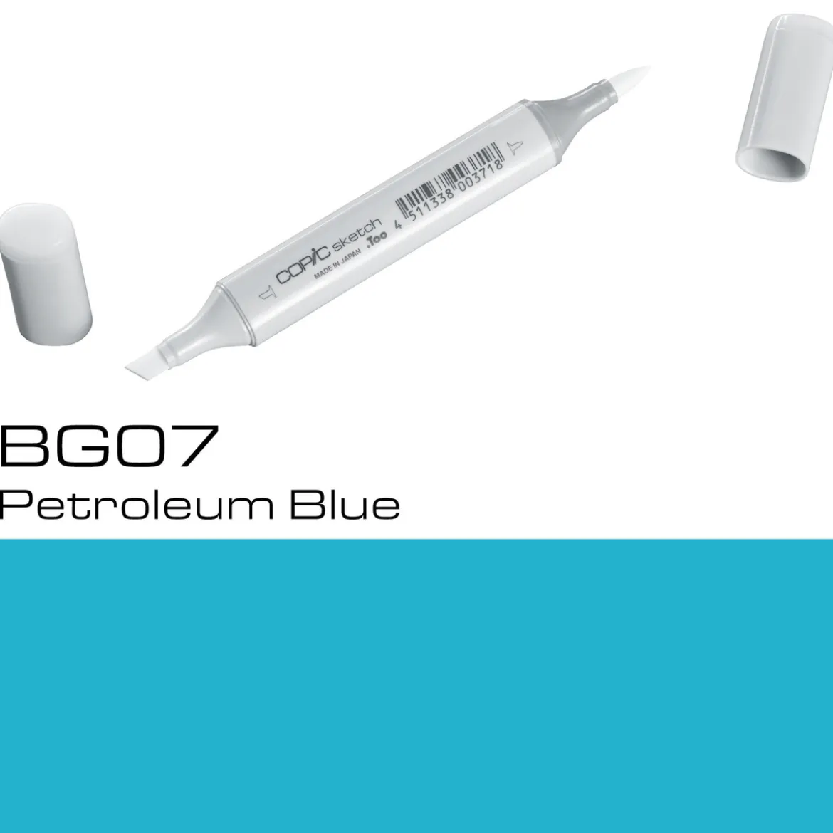 Copic Sketch BG07 Petrol. Blue