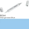 Copic Sketch B34 Mangan. Blue