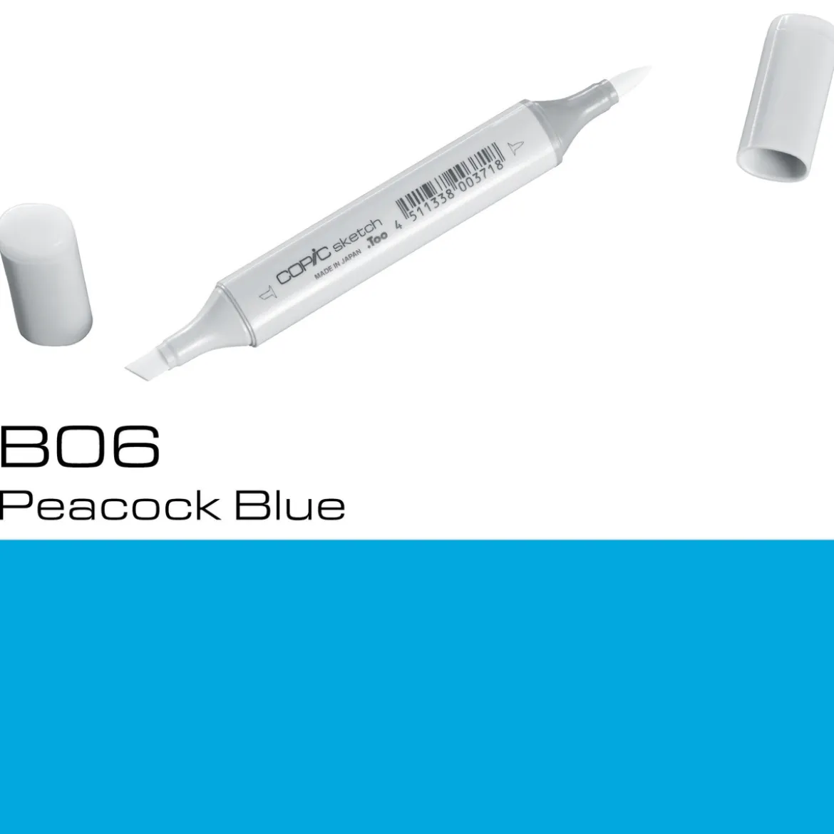 Copic Sketch B06 Peacock Blue