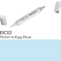 Copic Sketch B02 Rob. Egg Blue