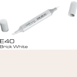 Copic Sketch E40 Brick White