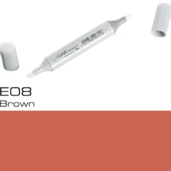 Copic Sketch E08 Brown