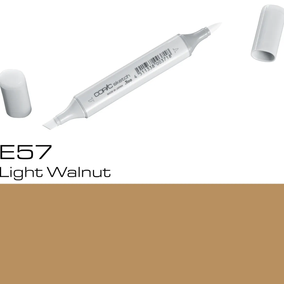 Copic Sketch E57 Light Walnut