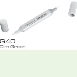 Copic Sketch G40 Dim Green