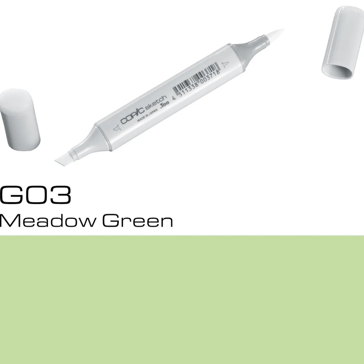 Copic Sketch G03 Meadow Green