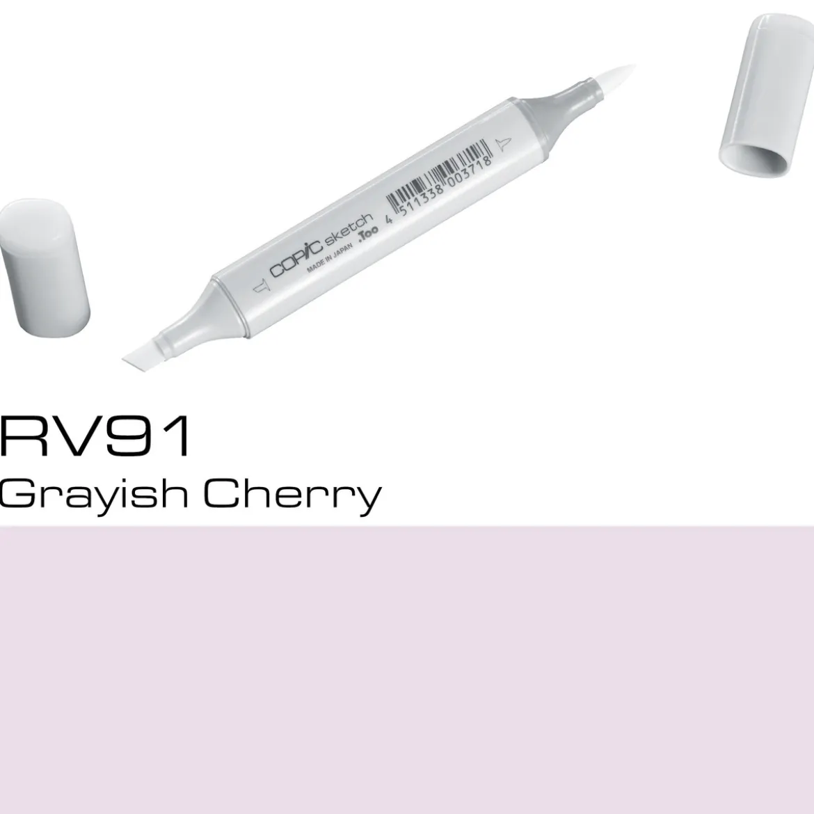 Copic Sketch RV91 Gray. Cherry